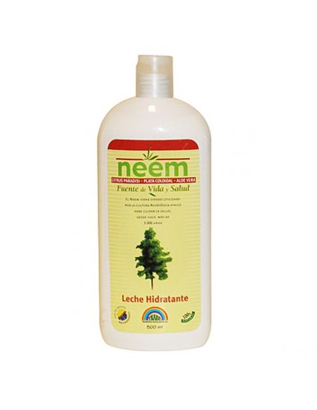 Leche Hidratante Corporal de Neem Trabe - 500 ml.