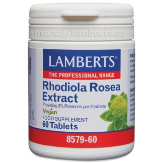 Rhodiola Rosea 117.3 mg. Lamberts -  60 tabletas