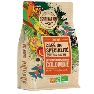 Café en Grano de Especialidad Puro Arábica Colombia Bio Destination - 180 gramos
