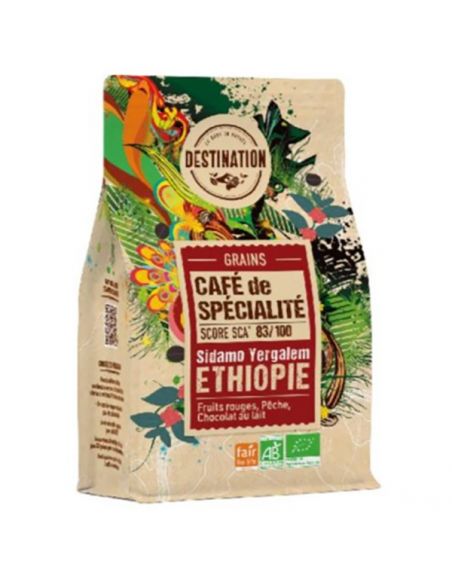 Café en Grano de Especialidad Puro Arábica Etiopía Bio Destination - 180 gramos