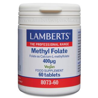 Methyl Folate 400 mcg. Lamberts - 60 tabletas