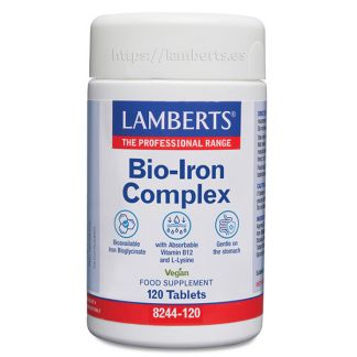 Bio Iron Complex Lamberts - 120 tabletas