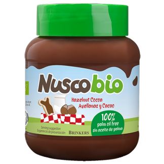 Crema de Chocolate y Avellanas Nuscobio - 400 gramos