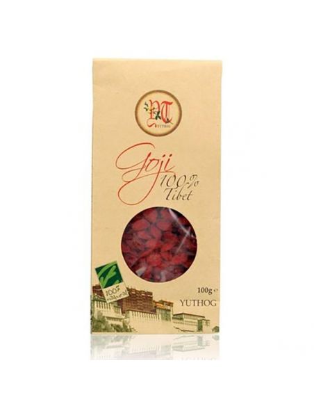 Bayas de Goji Yuthog Cien por Cien Natural - 100 gramos