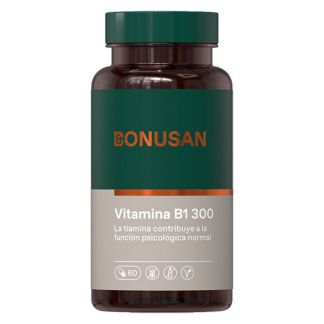 Vitamina B1 300 Bonusan - 60 cápsulas