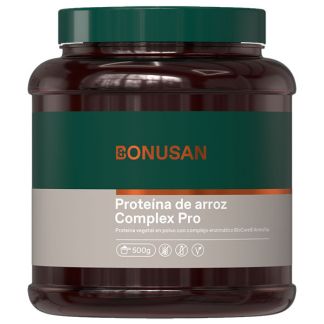 Proteína de Arroz Complex Pro Sabor Vainilla Bonusan - 500 gramos