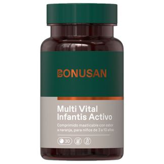 Multi Vital Infantis Activo Bonusan - 30 comprimidos