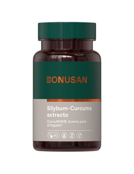 Silybum-Cúrcuma Extracto Bonusan - 60 cápsulas
