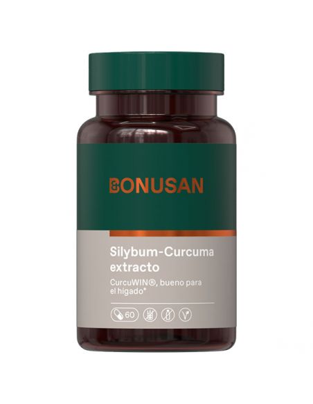 Silybum-Cúrcuma Extracto Bonusan - 60 cápsulas