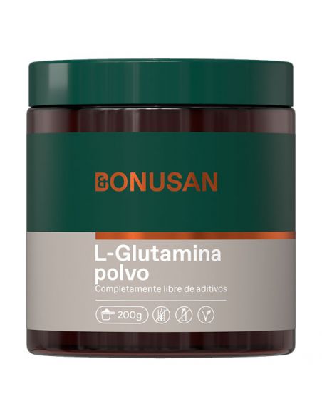 L-Glutamina Polvo Bonusan - 200 gramos