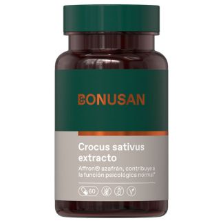 Crocus Sativus Extracto Bonusan - 60 cápsulas