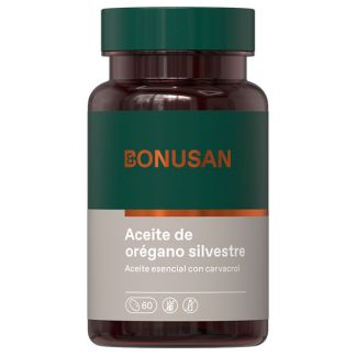 Aceite de Orégano Silvestre Bonusan - 60 cápsulas