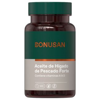 Aceite de Hígado de Pescado Forte Bonusan - 120 perlas