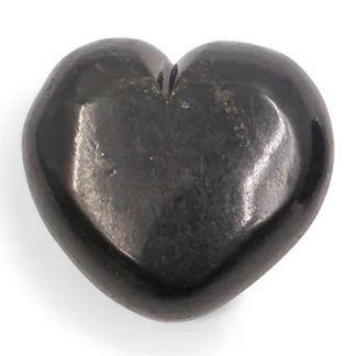 Corazón de Shungit - 6 cm.
