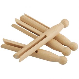 Pinzas para Ropa de Madera Onlywood Ecodis - 25 unidades