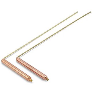 Varillas de Radiestesia Metal con Mango de Cobre