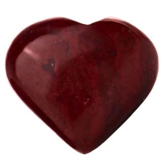 Corazón de Jaspe Rojo - 6 cm.