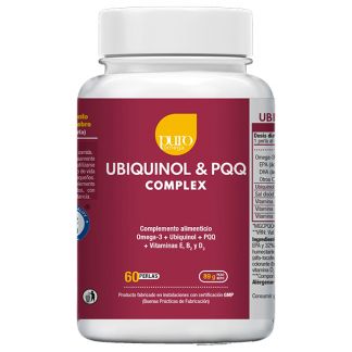 Ubiquinol y PQQ Complex Puro Omega - 60 perlas