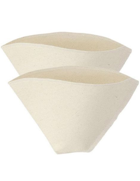 Pack de 2 Filtros de Algodón Bio para Café Ah! Table!