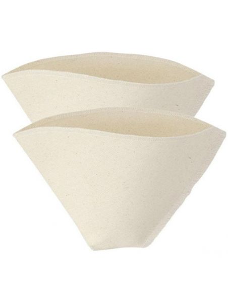 Pack de 2 Filtros de Algodón Bio para Café Ah! Table!