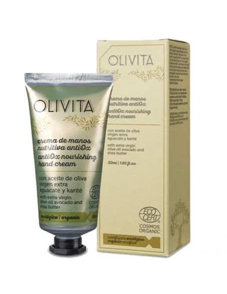 Crema de Manos Nutritiva Antiox Olivita La Chinata - 50 ml.