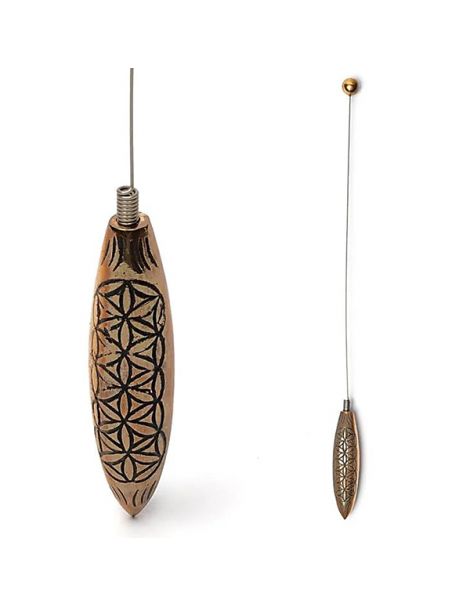 Biotensor Mango de Cobre con Flor de la Vida