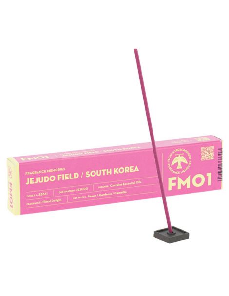 Incienso Fragance Memories Jejudo Field Corea del Sur - 15 barritas