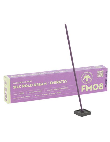 Incienso Fragance Memories Silk Road Dream Emiratos - 15 barritas