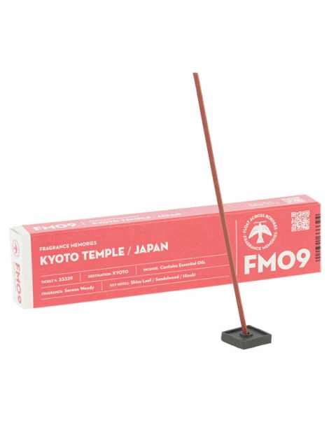 Incienso Fragance Memories Kyoto Temple Japón - 15 barritas