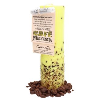 Vela Artesanal de Soja con Café - Inteligencia