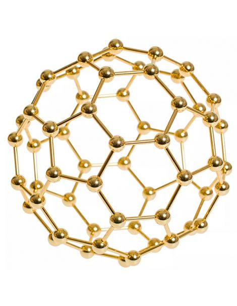 Fullerene de Metal Dorado