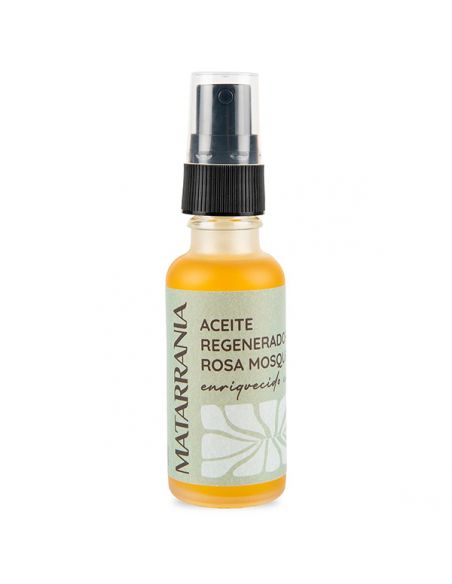 Aceite Regenerador de Rosa Mosqueta Enriquecido Bio Matarrania - 30 ml.