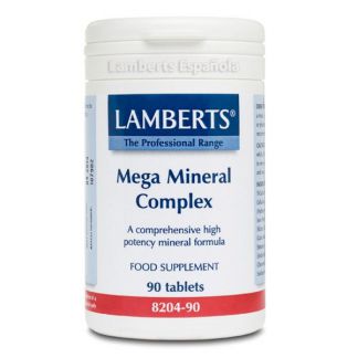 Mega Mineral Complex Lamberts - 90 tabletas