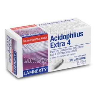 Acidophilus Extra 4 Lamberts - 30 cápsulas
