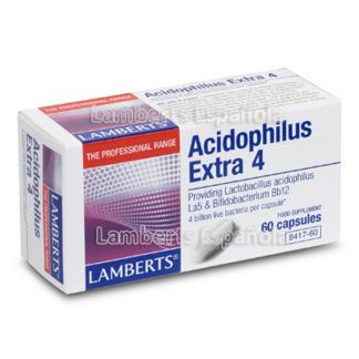 Acidophilus Extra 4 Lamberts - 60 cápsulas