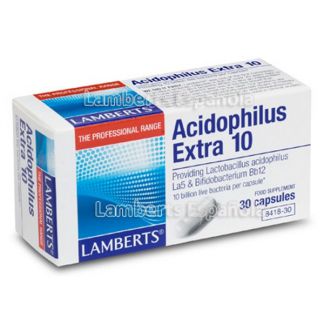 Acidophilus Extra 10 Lamberts - 30 cápsulas