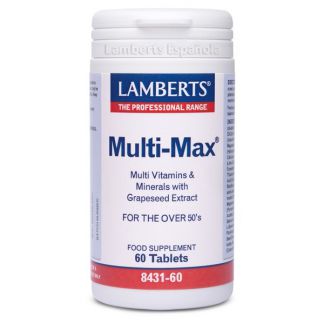 Multi-Max 50+ Lamberts - 60 tabletas