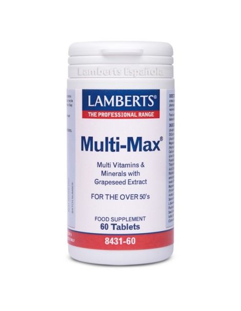 Multi-Max 50+ Lamberts - 60 tabletas
