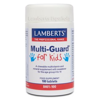 MultiGuard for Kids Lamberts - 100 tabletas
