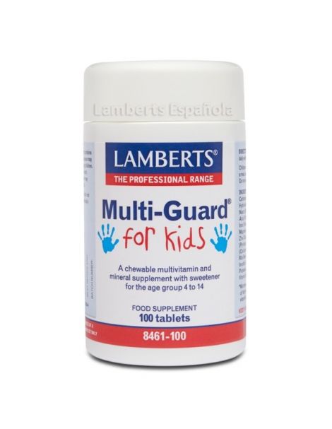 MultiGuard for Kids Lamberts - 100 tabletas