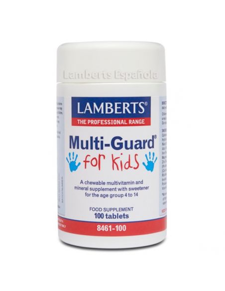 MultiGuard for Kids Lamberts - 100 tabletas