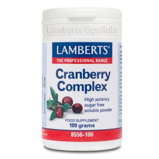 Complejo de Arándano Rojo con FOS y Vitamina C Lamberts - 100 gramos