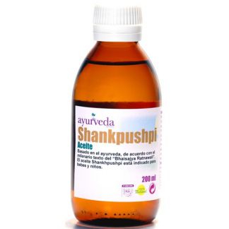 Aceite Shankhpushpi Ayurveda Auténtico - 200 ml.