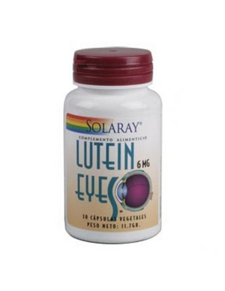 Lutein Eyes 6 mg. Solaray - 30 cápsulas