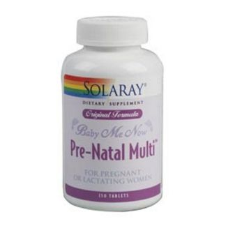 Baby Me Now Solaray - 150 comprimidos