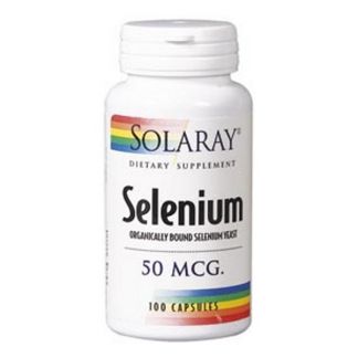 Selenio 50 mcg. Solaray - 100 cápsulas