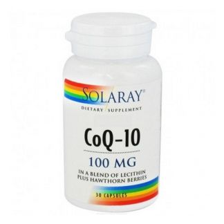 Coenzima Q10 100 mg. Solaray - 30 perlas