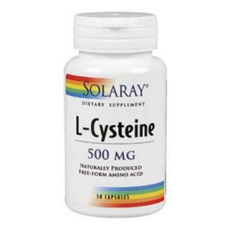 L-Cisteína 500 mg. Solaray - 30 cápsulas