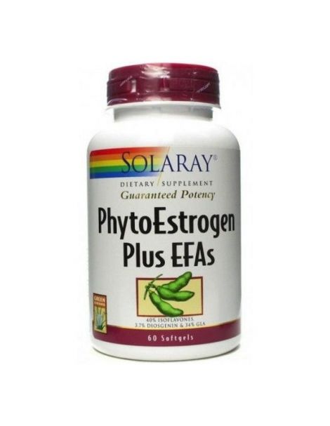 Phytoestrogen Plus Solaray - 60 perlas