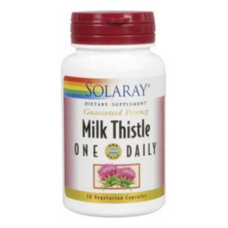 Milk Thistle (Cardo Mariano) Solaray - 30 cápsulas
